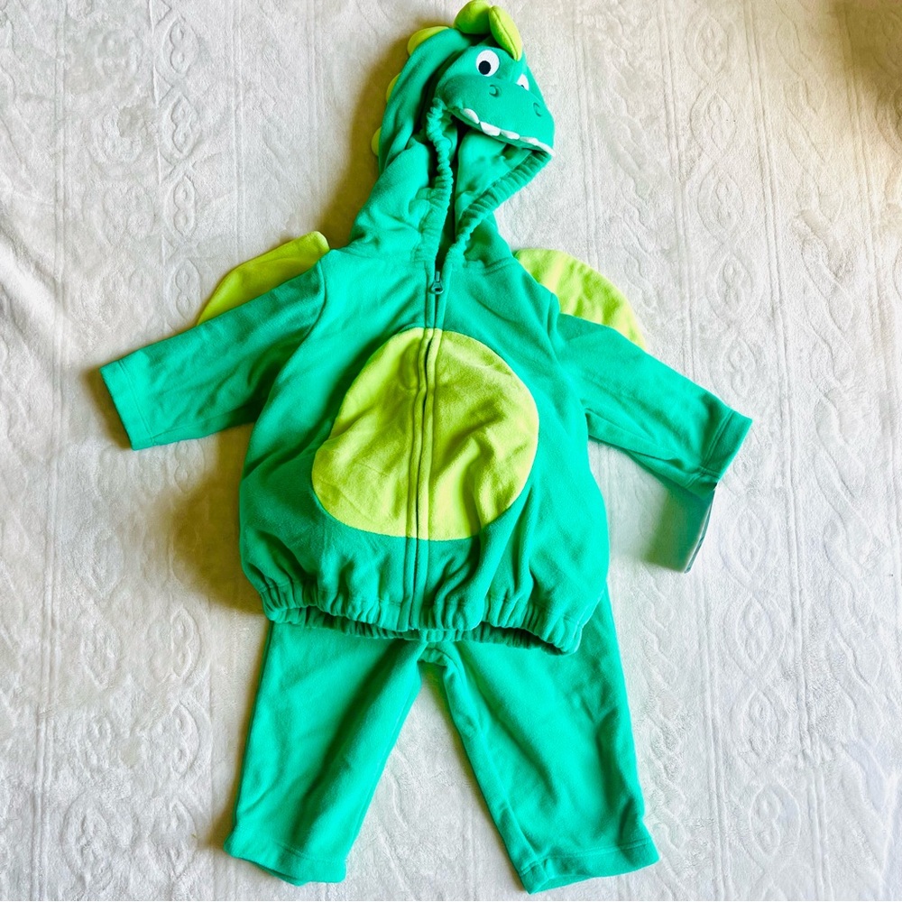 Carter's Little Dinosaur Dragon Halloween Costume with Pants $44 Size 3-6 Months